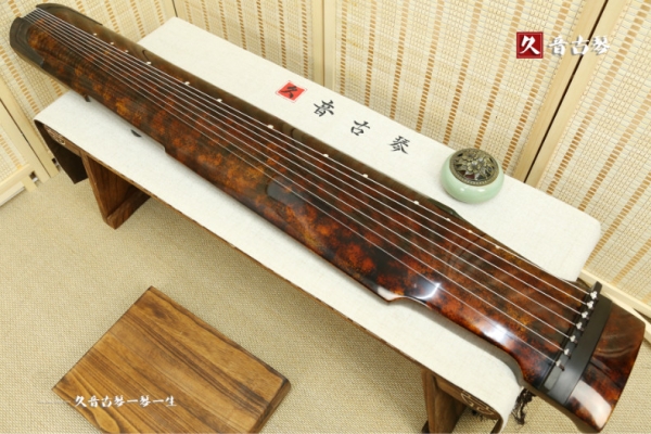 两江新区收藏级古琴【犀牛皮纹仲尼式】